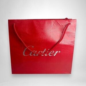CARTIER Medium paper shopping tote